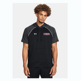 Men's UA Command Short Sleeve Hoodie-USA