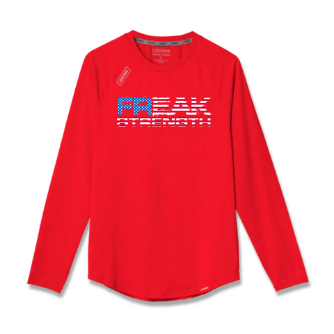 Legends M's Team Tech LS Tee- USA